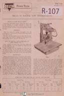 Delta Rockwell Operation Parts PM1765 10 Inch Radial Saw Instructions Manual